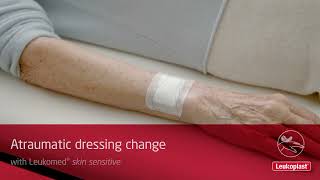 Leukomed Skin Sensitive Dressing Change [upl. by Reinert]