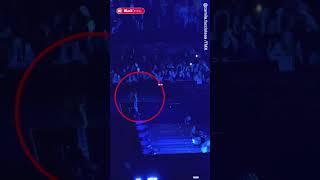 Billie Eilish takes a tumble down stage stairs at her MSG show [upl. by Ahsenre858]