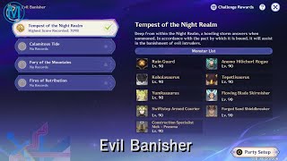 Evil Banisher  Tempest of the Night Realm  Genshin Impact 52 Event [upl. by Halonna]