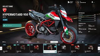 RIDE 5  Customize Brutal Tricolore Hypermotard 950 Gameplay 4K 60fps HDR [upl. by Downall]