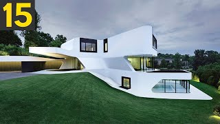 TOP 15 Futuristic Houses [upl. by Neela109]