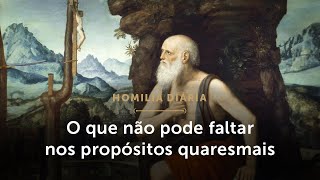 Homilia Diária  Como escolher os propósitos quaresmais Terçafeira da 6ª Semana do Tempo Comum [upl. by Atrice18]