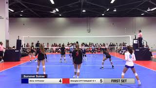 Dime 13Premier v Shanghai ZYY Volleyball 13 1  Summer Soiree 2023 Final [upl. by Eustatius]