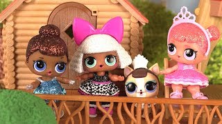 Poupées LOL Histoires Cabane dans les Arbres Sylvanian Families [upl. by Ahcsat]