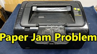 Paper jam Hp laser jet 1102w printer [upl. by Leuneb]