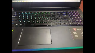 MSI GE 76 Raider RGB Keyboard Lighting SteelSeries Not Working [upl. by Alba]