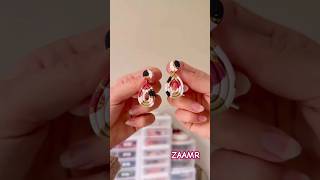 DIY polymer clay earringspolymerclayviraltrendingshortsshortsfeedyoutubeshortsZAAMRwp2wi [upl. by Lobiv]