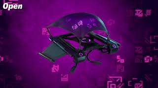 Fortnite  Dark Glyph Glider Sounds [upl. by Noslrac968]