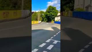 PETER HICKMAN CRASH 💥 ISLE OF MAN TT 2024 crash isleofmantt [upl. by Zetrok]