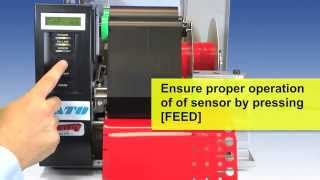 SATO Horticulture Printers  Auto Setup Sensor recommended [upl. by Aluor]