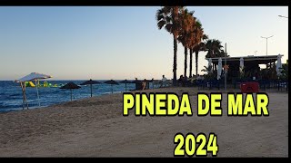 PINEDA DE MAR 2024COSTA BRAVA BEACH [upl. by Bagley]