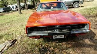 BARN FIND 1970 Dodge Charger RT and General Lee Charger [upl. by Lytle]