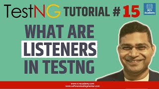 TestNG Tutorial 15  What are TestNG Listeners [upl. by Elleinaj937]