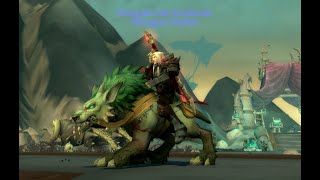 HOW to obtain the BATTLEBOUND WARHOUND Frankenstein Wolf in World of Warcraft Shadowlands [upl. by Okoyk861]