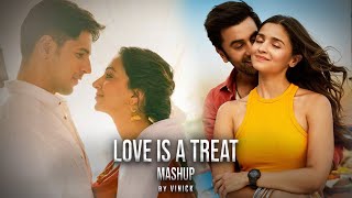 Love is a Treat Mashup  Vinick  Ranjha  Kesariya  Raabta  Anyone  Tera Hua  Bollywood Lofi [upl. by Adaran]