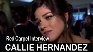 La La Land Movie Red Carpet Callie Hernandez  TIFF 2016 [upl. by Einafats581]