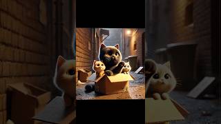 Ally family 😹 cat cute kitten funny catlover kitty meow aicat music aishorts shortsviral [upl. by Yeldarb]