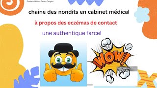 Non dits en cabinet médical à propos de leczéma de contact [upl. by Eilak]