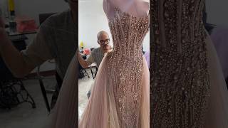 Mira este vestido que hicimos para Andrea rubio y que utilizó hoy en la entrega de corona [upl. by Arrej518]