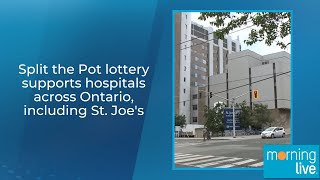 Split the Pot lottery supports hospitals across Ontario including St Joes [upl. by Soni]