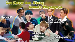 Hyung Line yang tingkahnya kayak maknae line  Bang Chan dan Lee Know [upl. by Sabah]