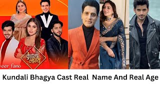 Kundali Bhagya Serial Cast Real Name Real Age  Karan  Preeta  Kundali Bhagya Cast Real Name [upl. by Ahsennek]