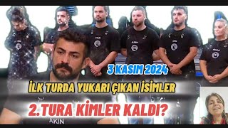 MASTERCHEF TÜRKİYE 3 KASIM 2024 ELEME GECESİ 1TURDA BAŞARILI OLAN İSİMLER2TURA KİMLER KALDI [upl. by Dloreg583]