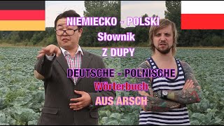 NIEMIECKO POLSKI Słownik Z DUPY  DEUTSCHE POLNISCHE Wörterbuch AUS ARSCH [upl. by Rimidalg]