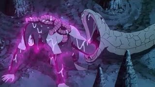 Sasuke Revives Orochimaru via The Evil Releasing Method Naruto Shippuden HD [upl. by Kyd]