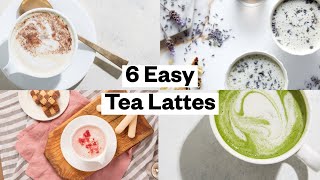 6 Easy Tea Latte Recipes  Thrive Market [upl. by Yrocej202]