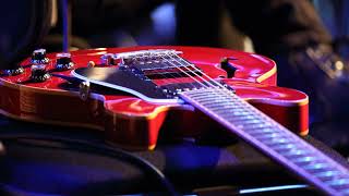 Status Quo  Caroline guitar backing track [upl. by Haynor5]