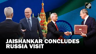 Key moments EAM S Jaishankar’s diplomatic mission in Russia [upl. by Tnomyar]