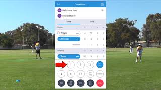 Junior Formats Stage 1 MYCricket Live Scoring App Tutorial [upl. by Yrohcaz209]