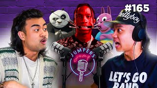 DARK TRAVIS SCOTT THEORY KUNGFU PANDA THEORY amp REAL TAXICAB GHOST FOOTAGE  JUMPERS JUMP EP165 [upl. by Hanako]