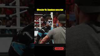 quotWrestler vs Random Unscript Matchquot shorts wwe wwefights wweshorts wwesmackdown wweraw [upl. by Durer793]