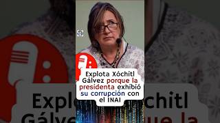 Se enoja Xóchitl Gálvez con la Presidenta Sheinbaum por exhibir su corrupción 😱🤣 [upl. by Sebastian]