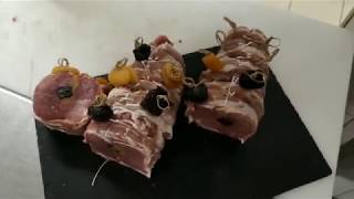 Tournedos de filet mignon de porc aux fruits secs [upl. by Milla836]