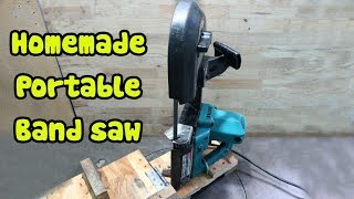 Portable Bandsaw Makita 2106 Stand [upl. by Esinej]