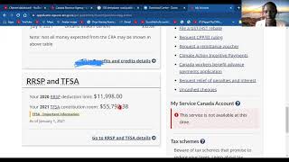 How to Check RRSP Contribution Room on CRA Website [upl. by Rodmann]