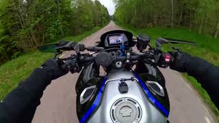 How it feels to ride Yamaha MT10 AKRAPOVIC SOUND [upl. by Auhel]