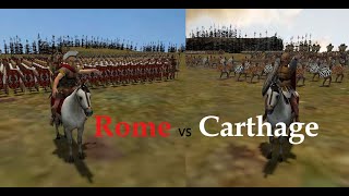 Kriegsspiel Live Battle Rome vs Carthage [upl. by Emlen975]