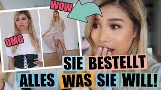 SCHWESTER BESTELLT MIR HEIMLICH KLAMOTTEN FÜR 300€ bei Boohoo  l Kisu [upl. by Ilene]