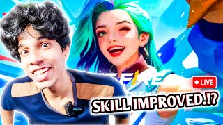 SKILL IMPROVED FREE FIRE DAY 4 [upl. by Ellehcal888]