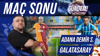 Adana Demirspor  Galatasaray  Maç Sonu Değerlendirmesi  UEL Fikstür İncelemesi [upl. by Loydie]