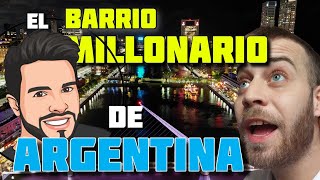 🇦🇷Asi es EL BARRIO MILLONARIO de ARGENTINA💸 ESPECTACULAR🇦🇷 dominguero REACCIONANDO ARGENTINA🇪🇦 [upl. by Eilarol]