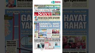 Sözcü Gazetesi 1 Sayfa  4 Ekim 2024 [upl. by Yarazed]