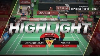 Vicky Angga Saputra Tangkas Jakarta VS Alamsyah Yunus JR Enkei [upl. by Kwan]