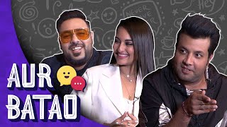 Khandaani Shafakhana INTERVIEW  Badshah Sonakshi reveal celebrity crush  Interview [upl. by Partan901]