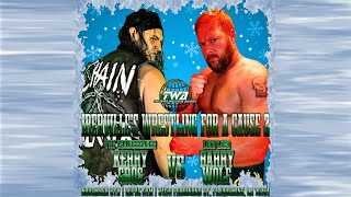 Kerry Gros vs Barry Wolf  TWA Ibervilles Wrestling for a Cause 2 11824 [upl. by Dennison]