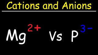 Cations and Anions Explained [upl. by Vickey]